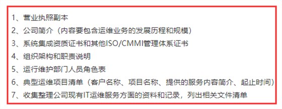 廣州企業(yè)在ITSS認(rèn)證前期需準(zhǔn)備人員表、體系證書等資料！