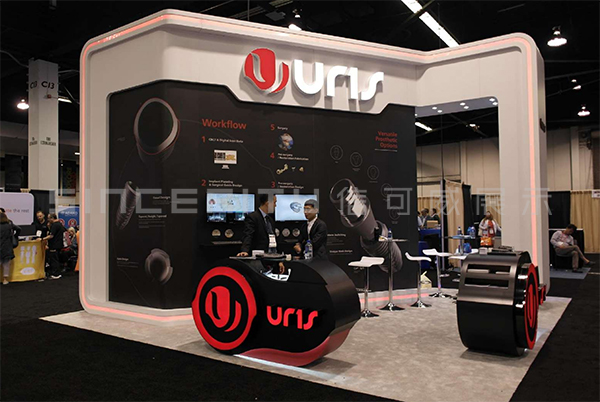 信可威國外展臺設(shè)計現(xiàn)場圖