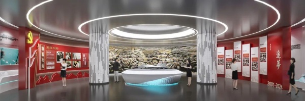 深圳展廳裝修設(shè)計(jì)，兩種方案各有千秋