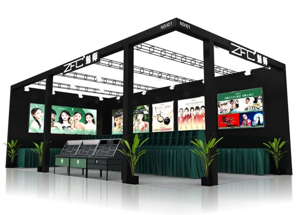 54㎡展臺(tái)設(shè)計(jì)方案