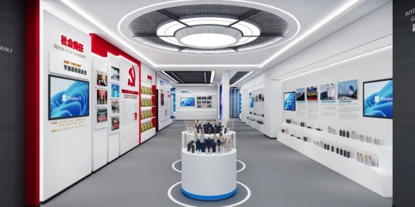 500強(qiáng)企業(yè)展廳設(shè)計(jì)