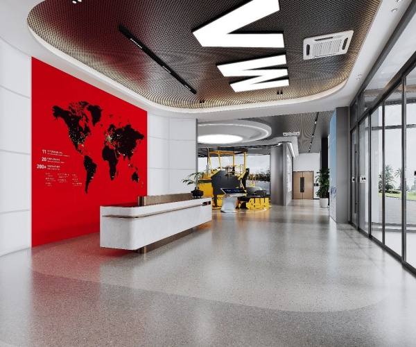 工程機械展廳設(shè)計