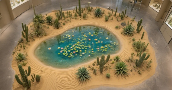 展廳設計自然萬象集海洋、森林、雨林、沙漠展廳的沉浸式奔赴