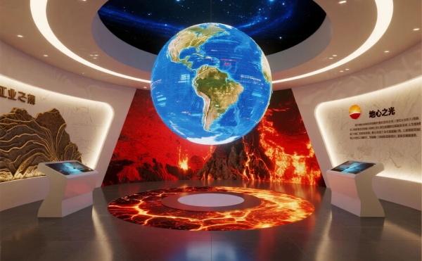 中石油地?zé)衢_發(fā)展廳設(shè)計