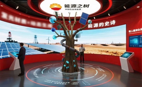 石油新能源展廳設計的“能源大腦”有多強？