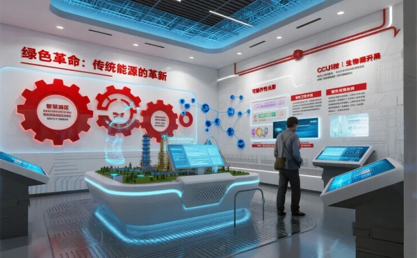 石油新能源展廳設計的“能源大腦”有多強？