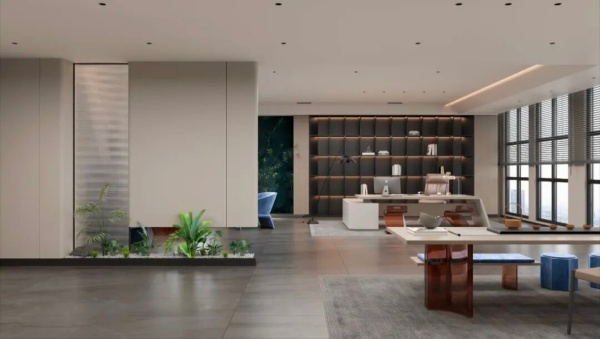 元創(chuàng)控股企業(yè)總部辦公室展廳設計