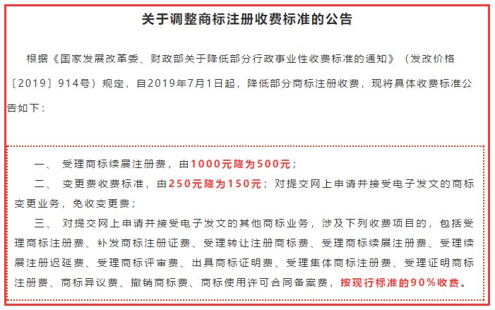 注冊(cè)商標(biāo)成本更低了，你知道嗎？
