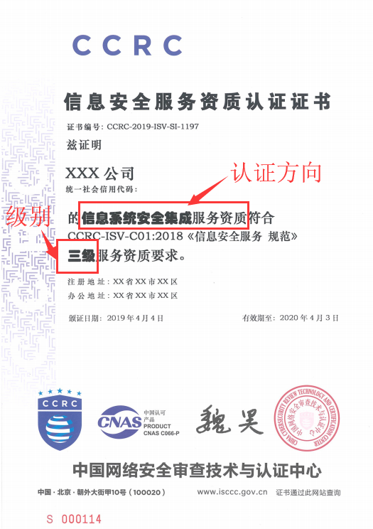 CCRC認(rèn)證其8個(gè)認(rèn)證方向的證書都是一樣的嗎？卓航解答